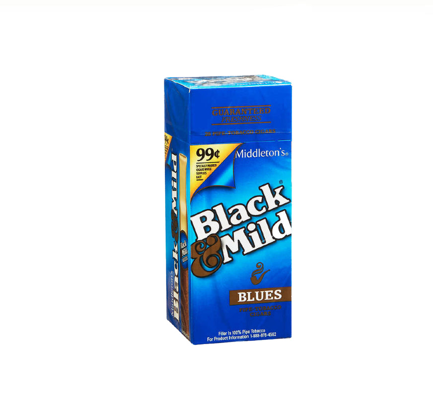 BLACK&MILD $0.89 BLUE 25CT