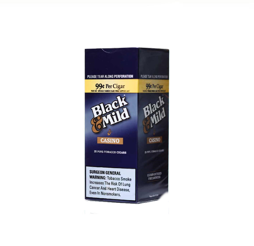 BLACK&MILD $0.99 CASINO 25CT