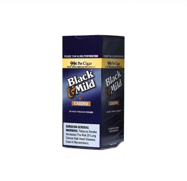 BLACK&MILD $0.99 CASINO 25CT