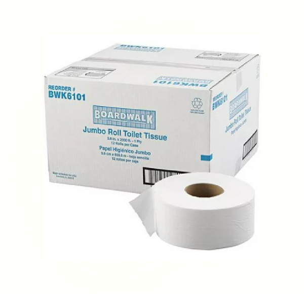 BOARDWALK JUMBO TISSUE 12CT