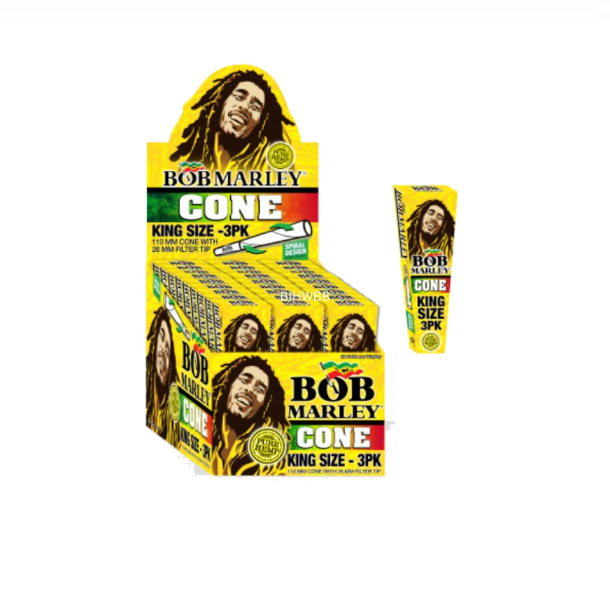 BOB MARLEY PRE ROLLED KING3/18