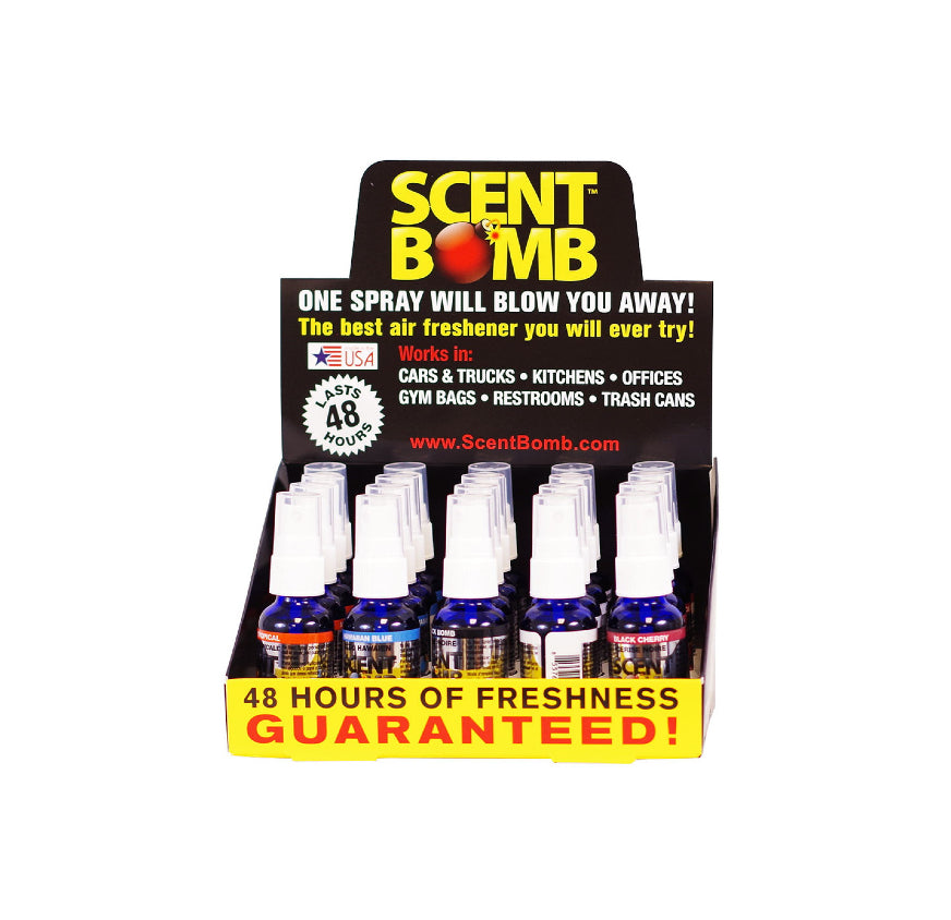 BOMB SPRAY  SCENT BLUE 20CT