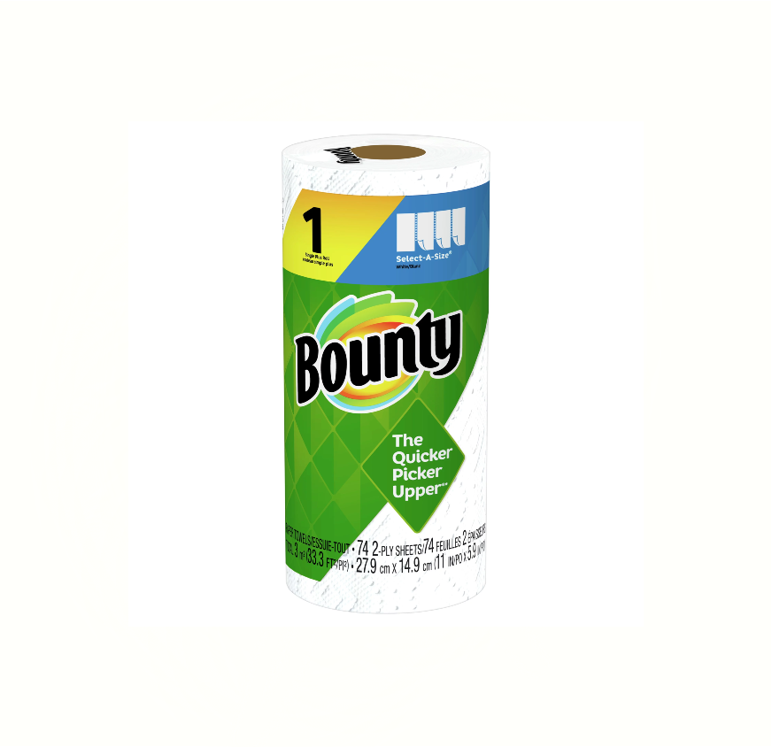 BOUNTY PAPER TOWEL 2 PLY SINGL