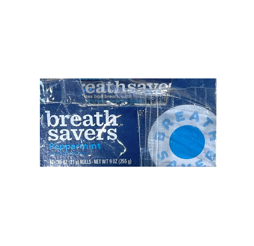 BREATH SAVERS ROLL 12CT COOL B