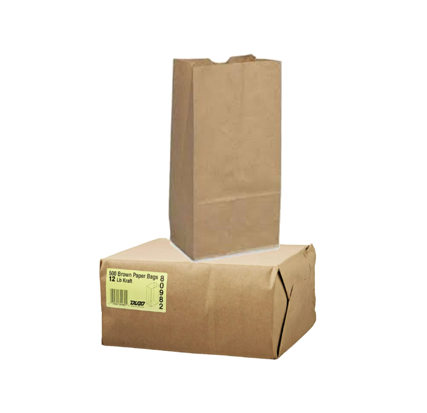 BROWN PAPER BAG #12 400CT