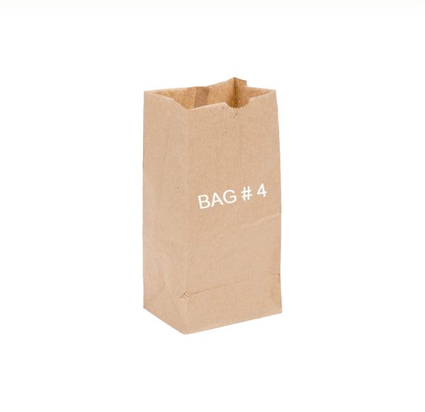 BROWN PAPER BAG # 4 250CT