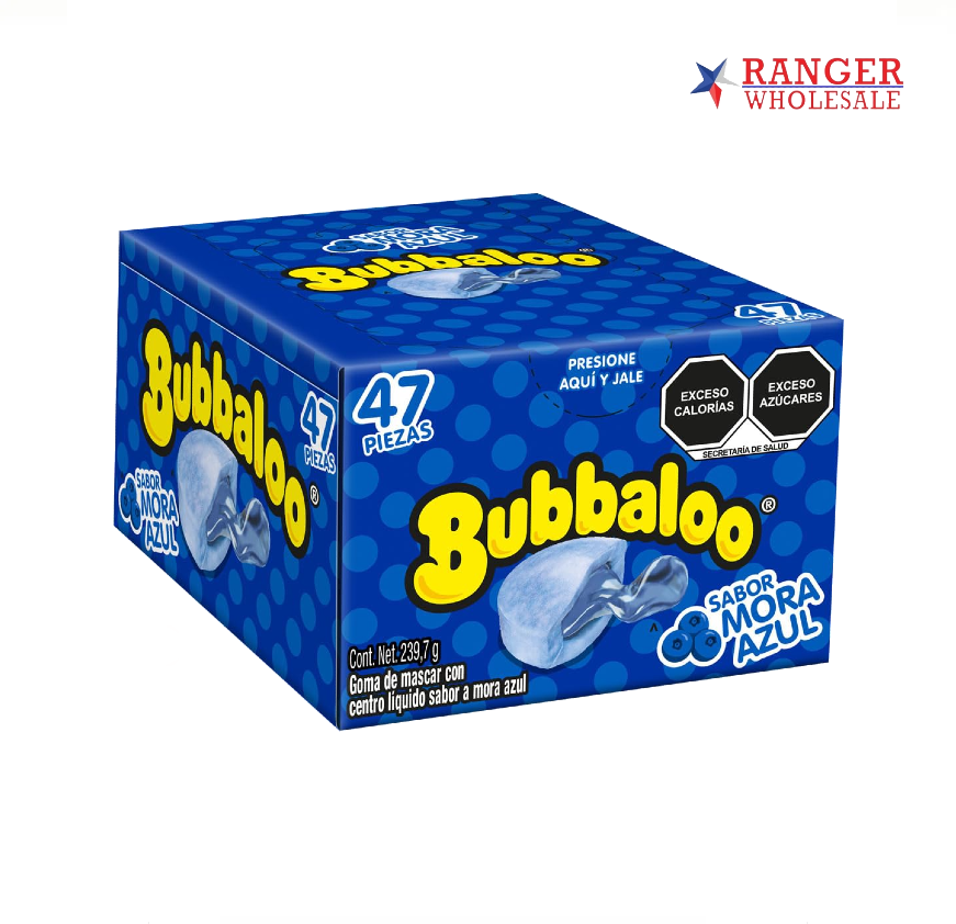 BUBBALOO MORA AZUL47CT