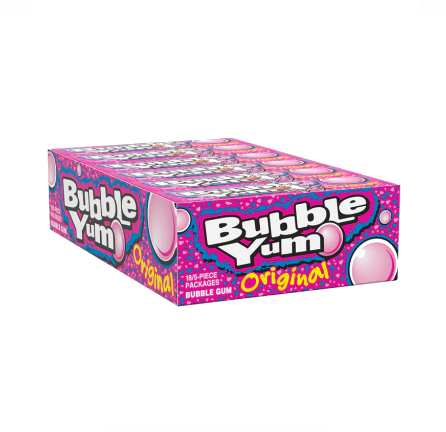 BUBBLE YUM ORIGINAL 18CT