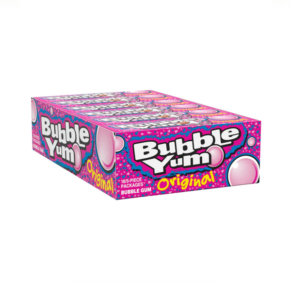 BUBBLE YUM ORIGINAL 18CT