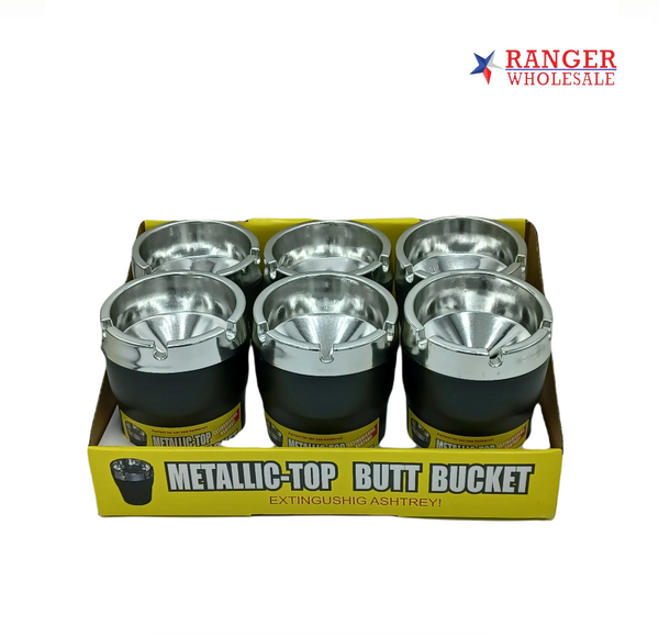 BUTT BUCKET 6CT metallic top