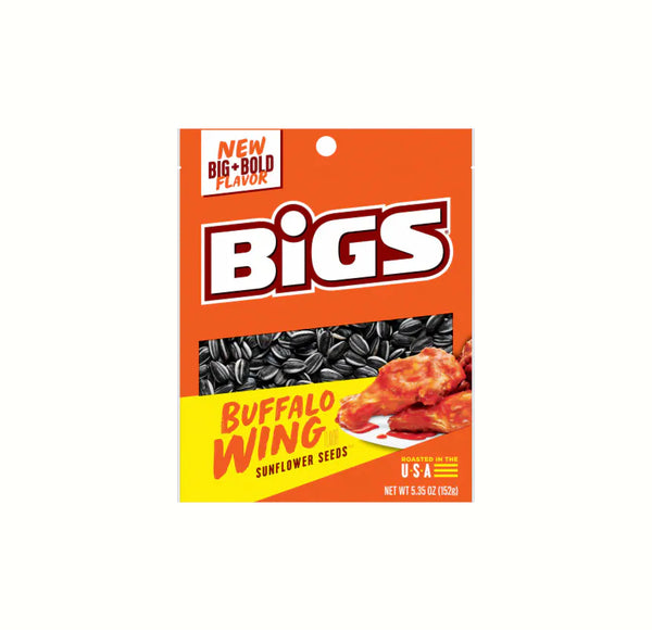 BiGS Buffalo Wing Flavor Sunflower Seeds 5.35 oz