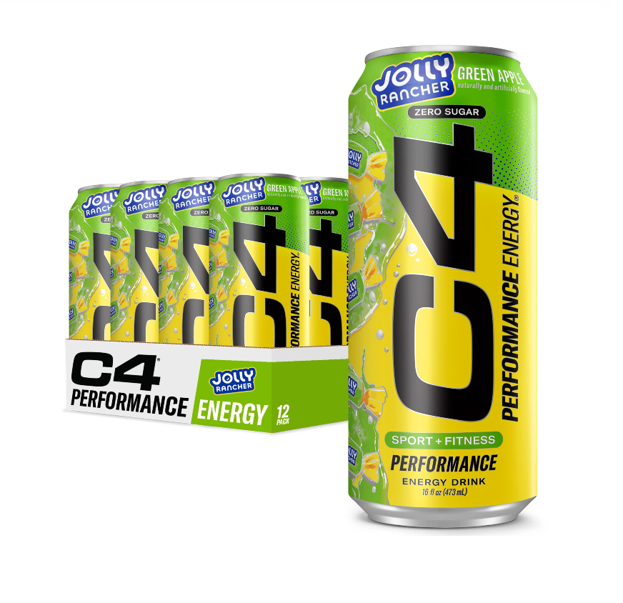 C4 JR GREEN APPLE 16oz12CT