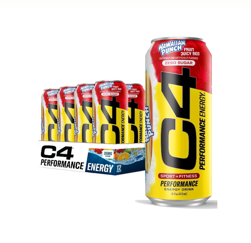 C4 POP HAWAIIAN PUNCH 16OZ12CT