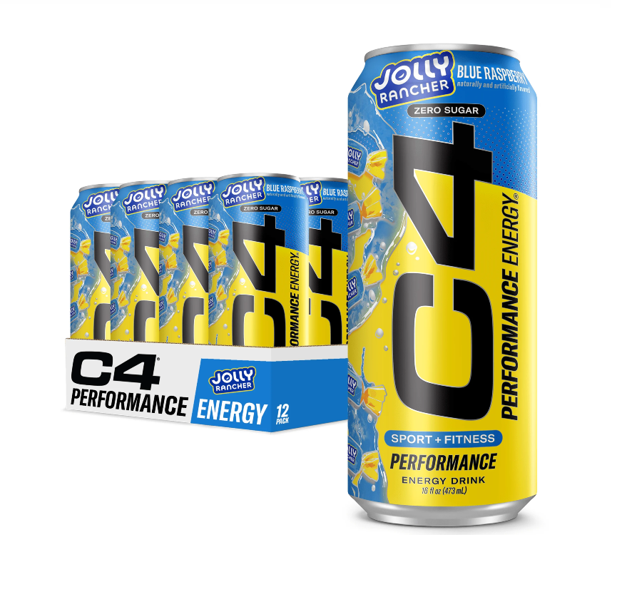 C4  JR BLUE RASPBERRY 16oz12CT