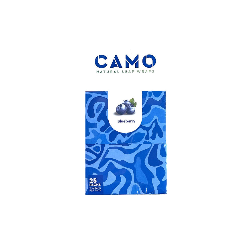 CAMO NAT ORG WRAP25PK BLUBERRY