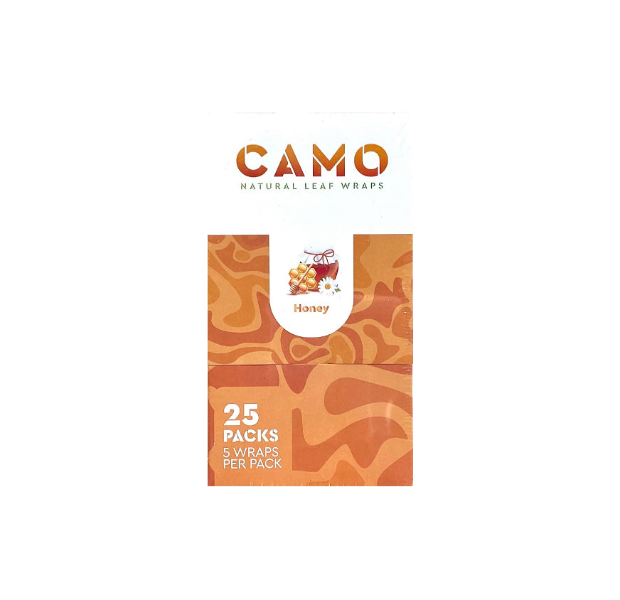 CAMO NAT ORG WRAP 25PK HONEY