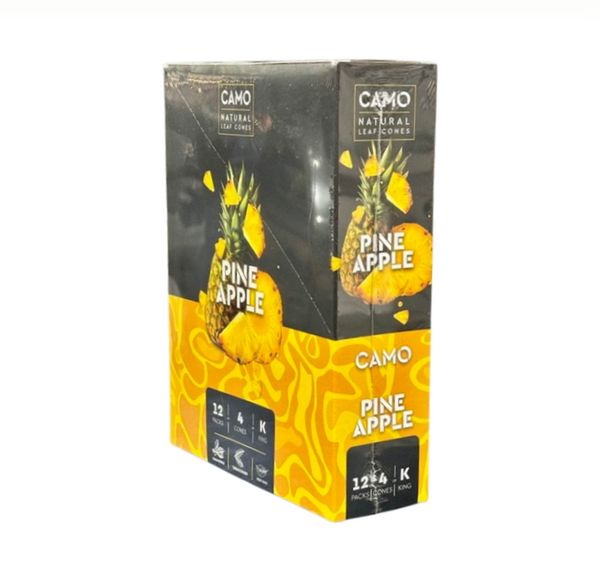 CAMO K.S CONE 4/12CT PINEAPPLE