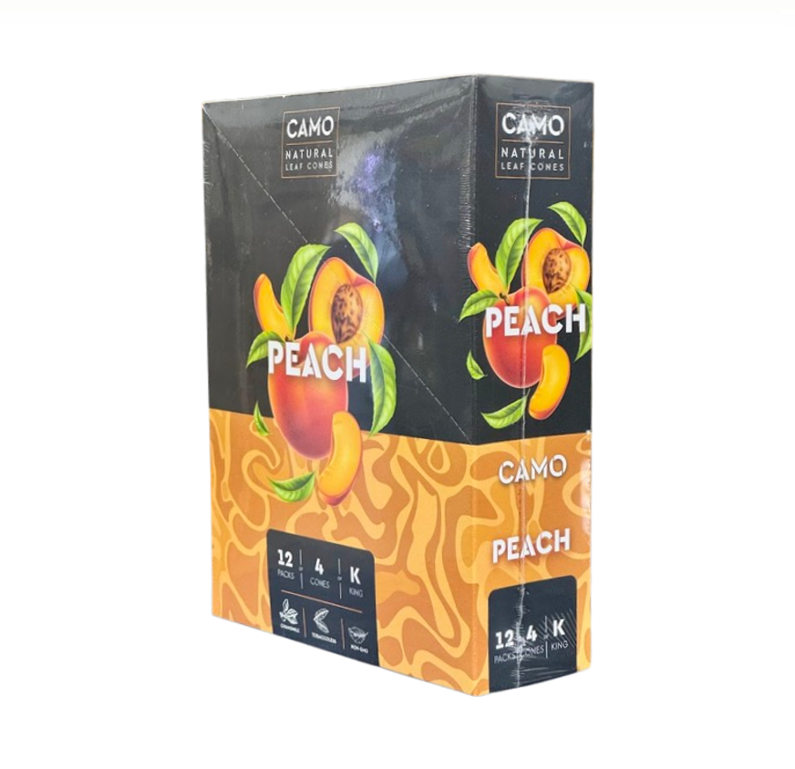 CAMO K.S CONE 4PK/12CT PEACH