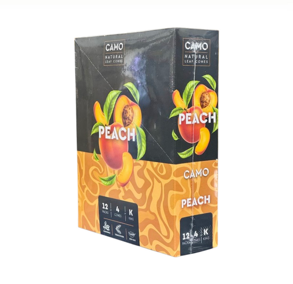 CAMO K.S CONE 4PK/12CT PEACH