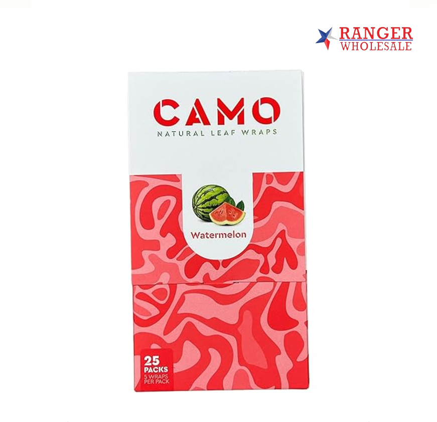 CAMO LEAF WRAP10PK WATERMELON