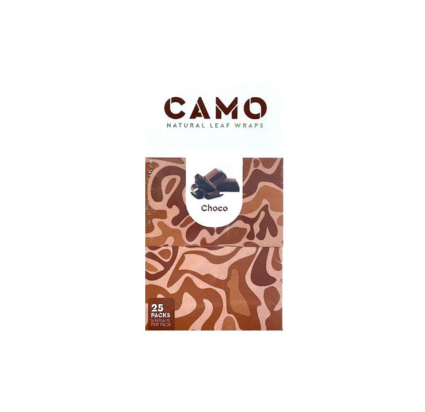CAMO NAT ORG WRAP 25PK CHOCO