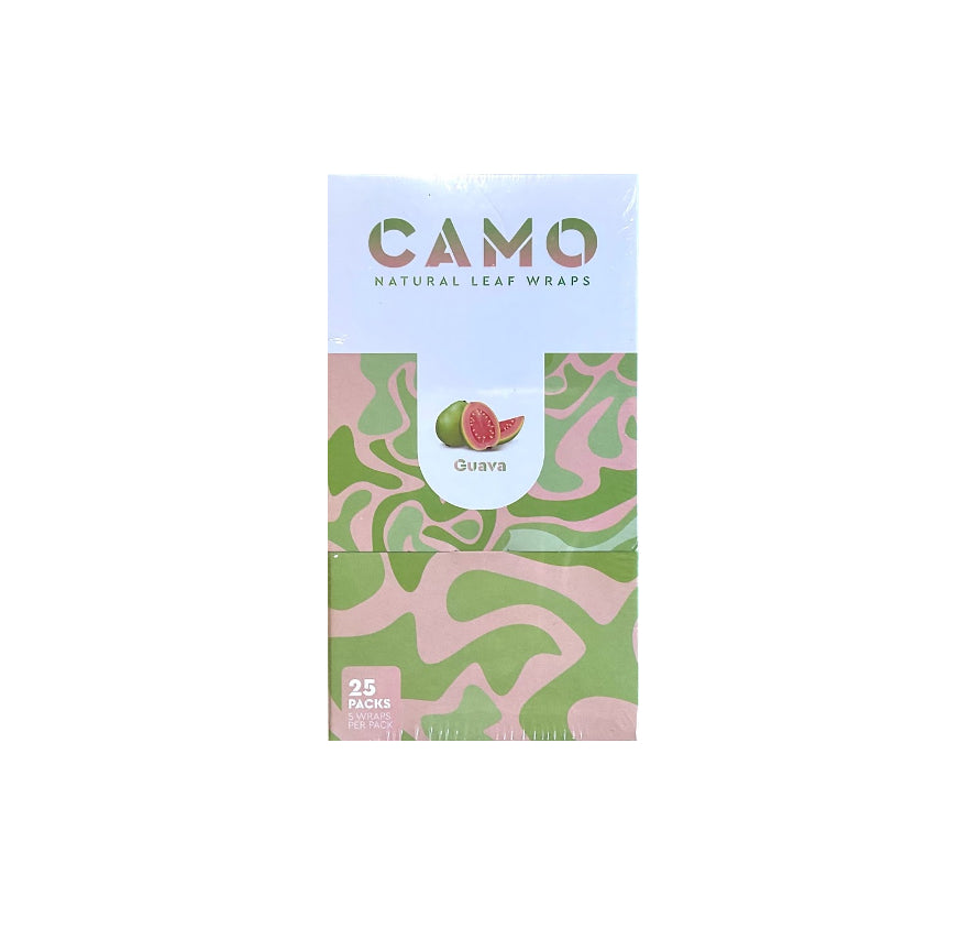 CAMO NAT ORG WRAP 25PK GUAVA