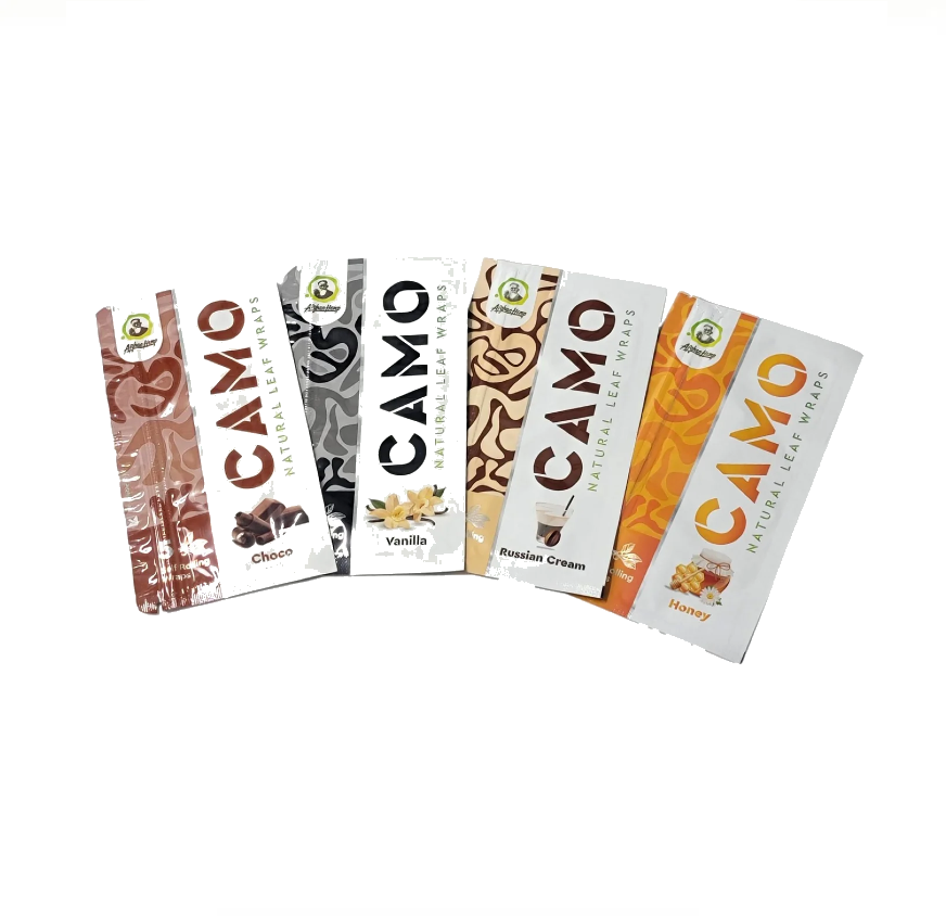 CAMO NAT LEAF WRAP 25PK SWEETS