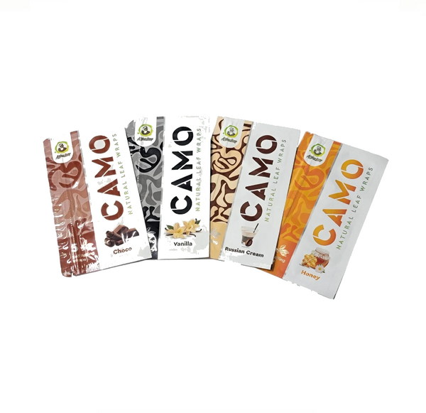 CAMO NAT LEAF WRAP 25PK SWEETS