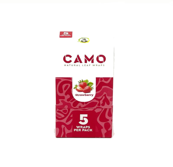 CAMO NAT ORG WRAP25PKSTRABERRY