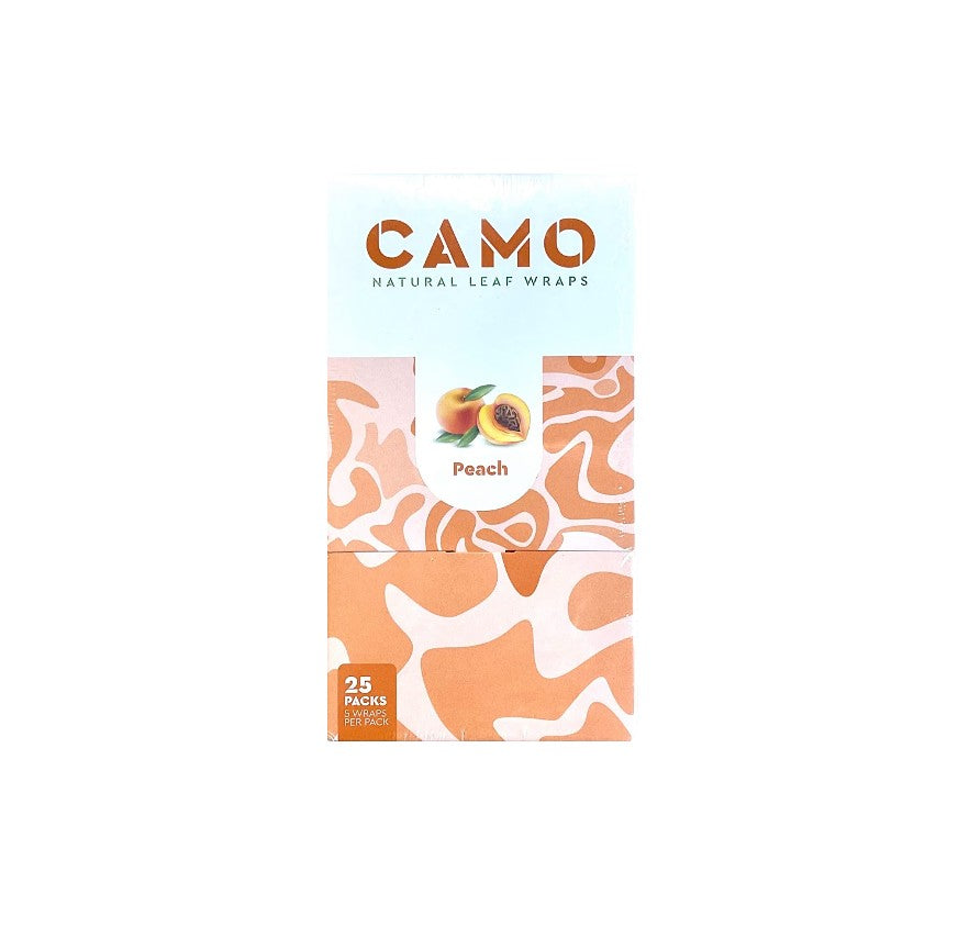 CAMO NAT ORG WRAP 25PK PEACH