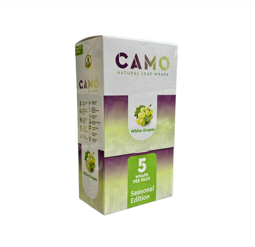 CAMO NAT ORG WRAP 25PK W GRAPE