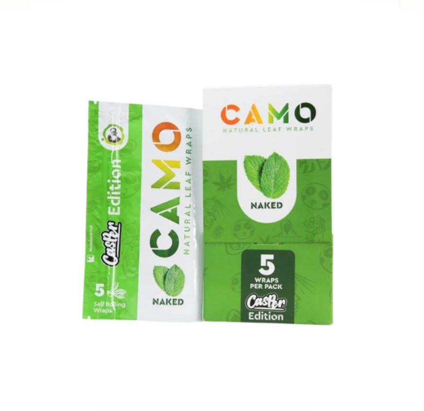 CAMO NAT LEAF WRAP 25PK NAKED