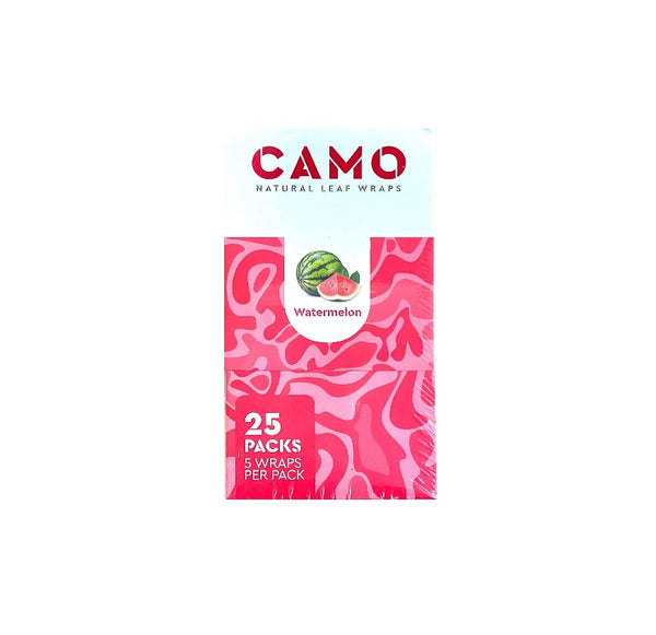 CAMO NAT WRAP 25PK WATERMELON