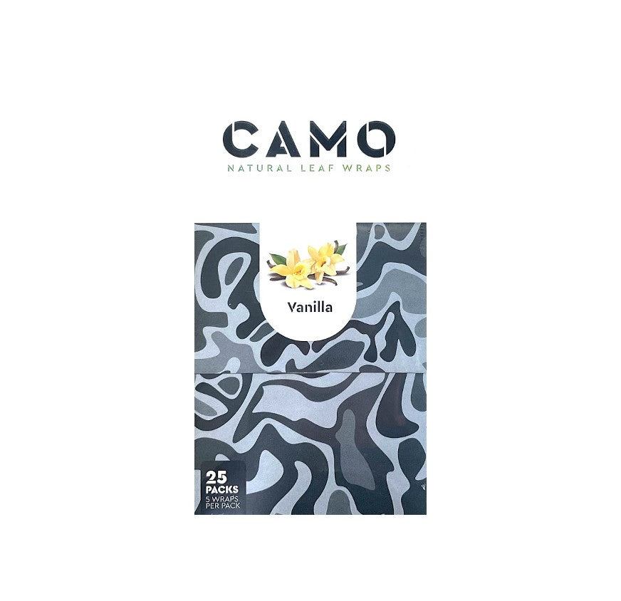 CAMO NAT ORG WRAP 25PK VANILLA
