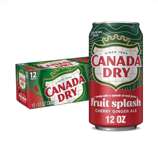 CANADA DRY 12PK/2CT CHERRY GIN