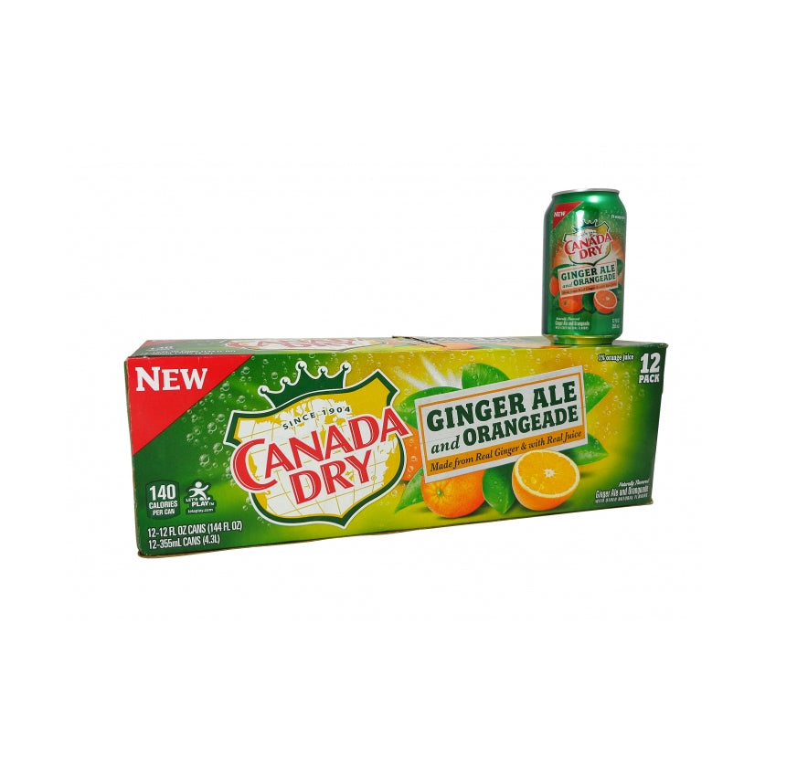 CANADA DRY12PKCAN2CT ORANGEADE