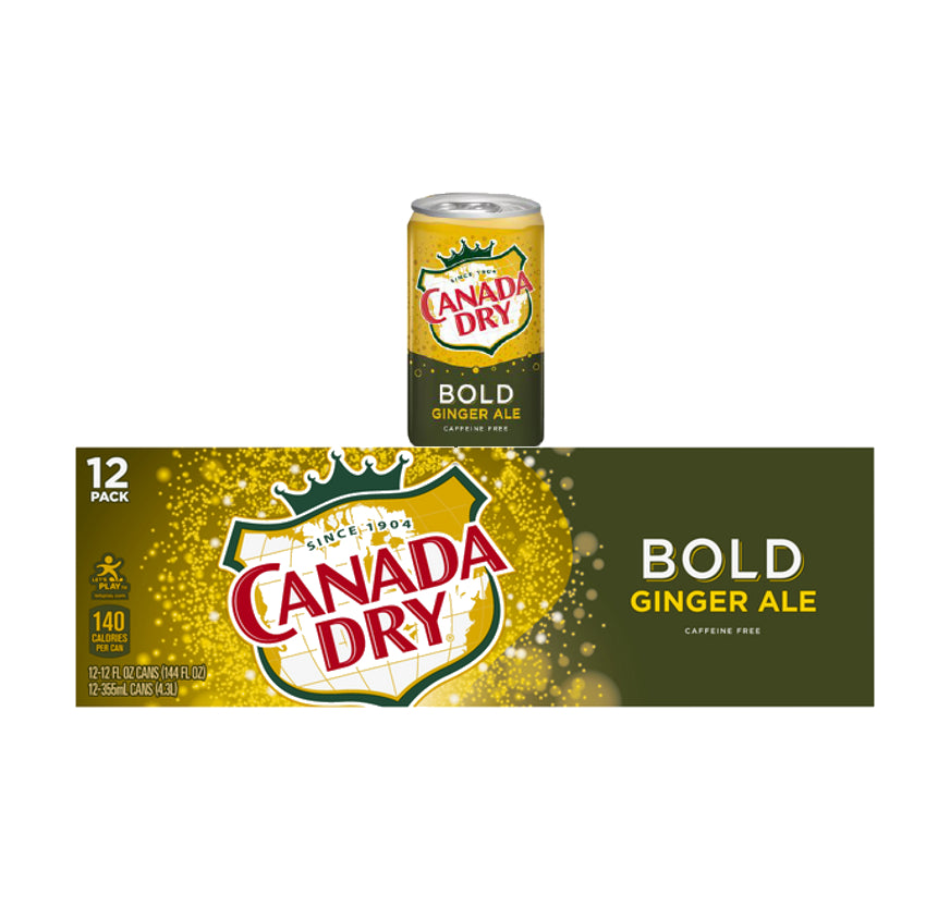 CANADA DRY 12PK CAN/2CT BOLD