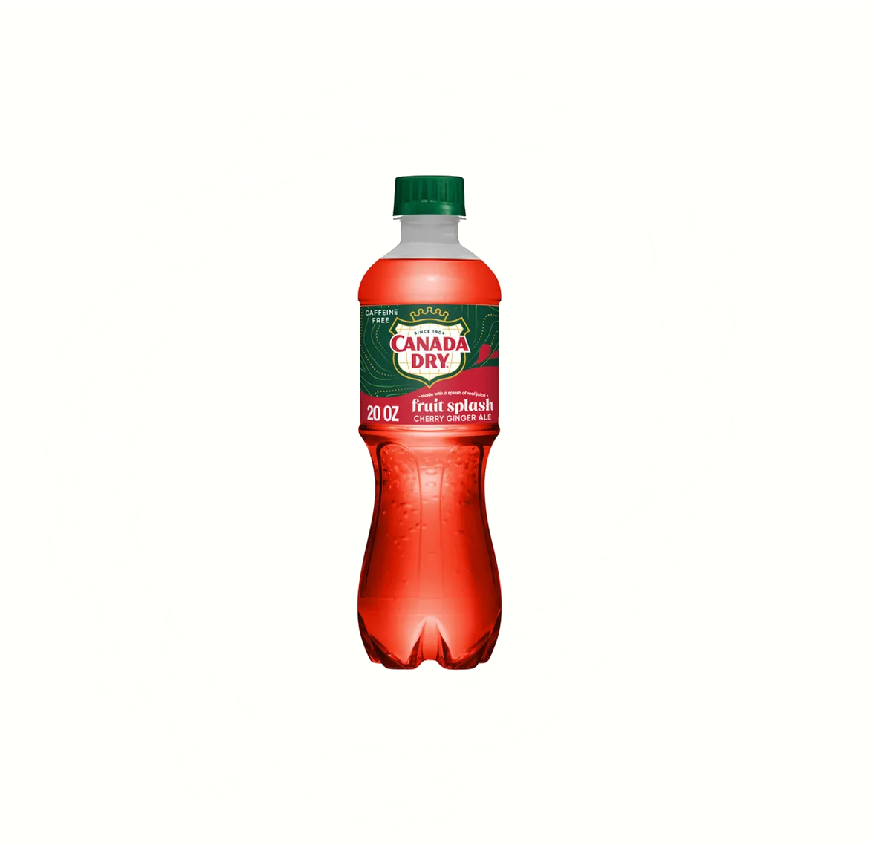 CANADA DRY FRUIT SPL 20oz-24CT
