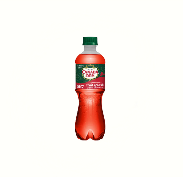 CANADA DRY FRUIT SPL 20oz-24CT