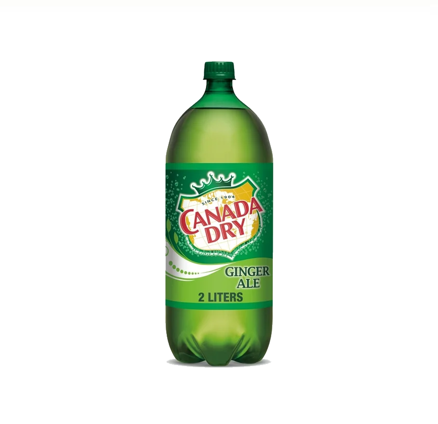 CANADA DRY GINGER ALE 2L 8CT