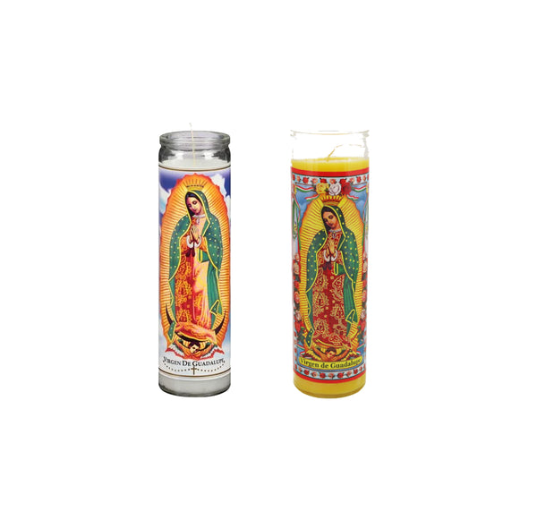 CANDLE VIRGIN OF GUADALUPE