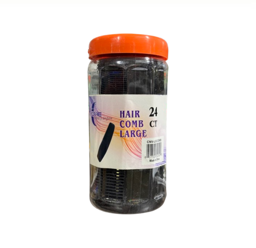 CARE COMB HAIR LARGE JAR 24CT