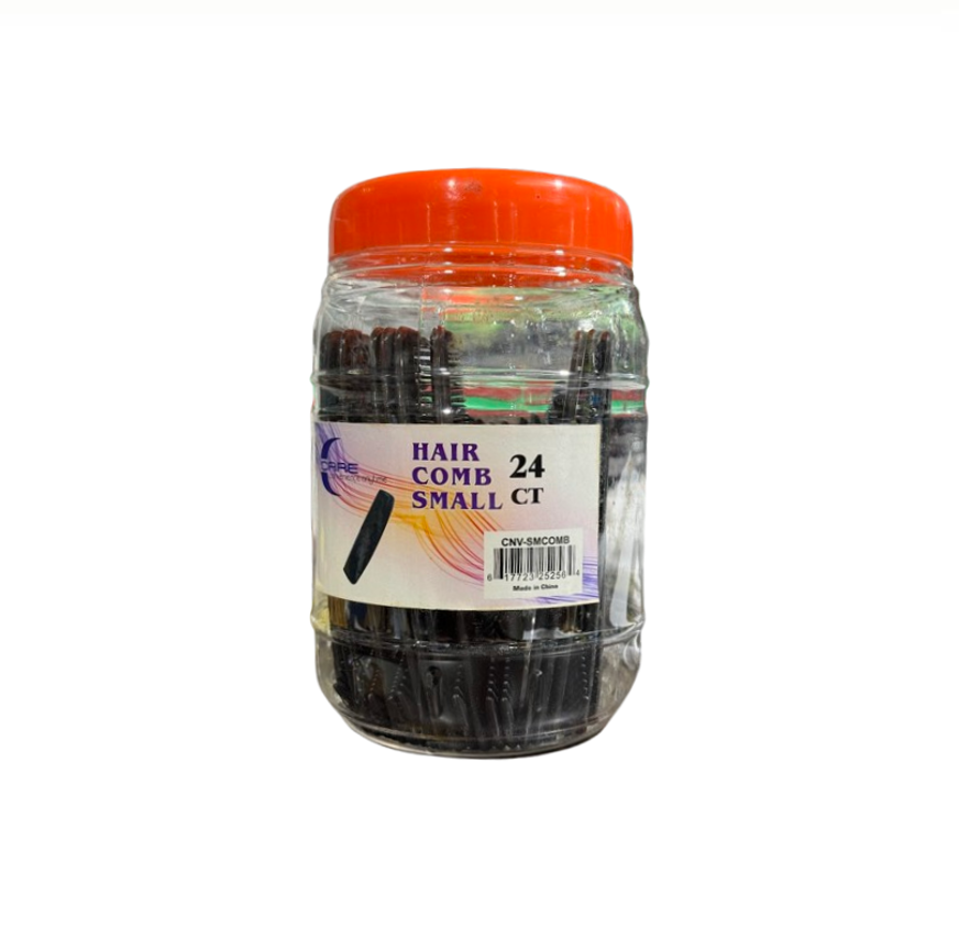 CARE COMB HAIR SMALL JAR 24CT