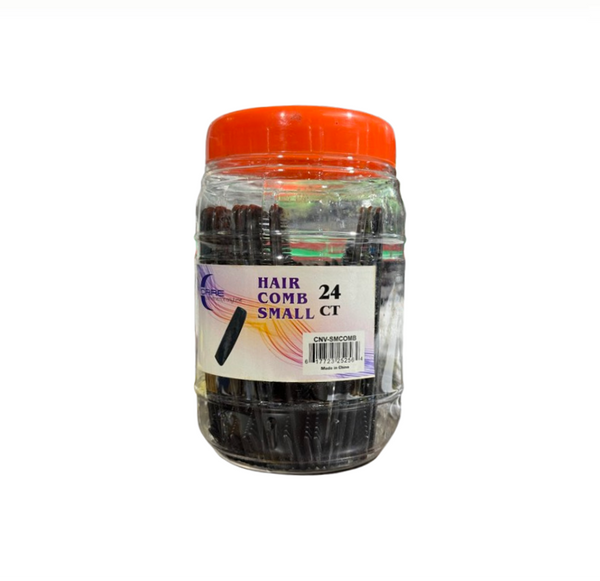 CARE COMB HAIR SMALL JAR 24CT