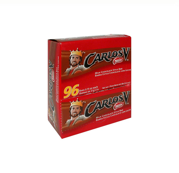 CARLOS V MILK CHOCOLATE 96CT