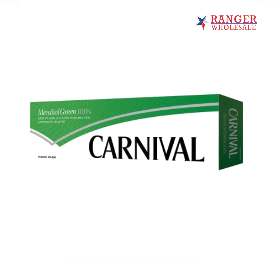 CARNIVAL MENTHOL GREEN BX