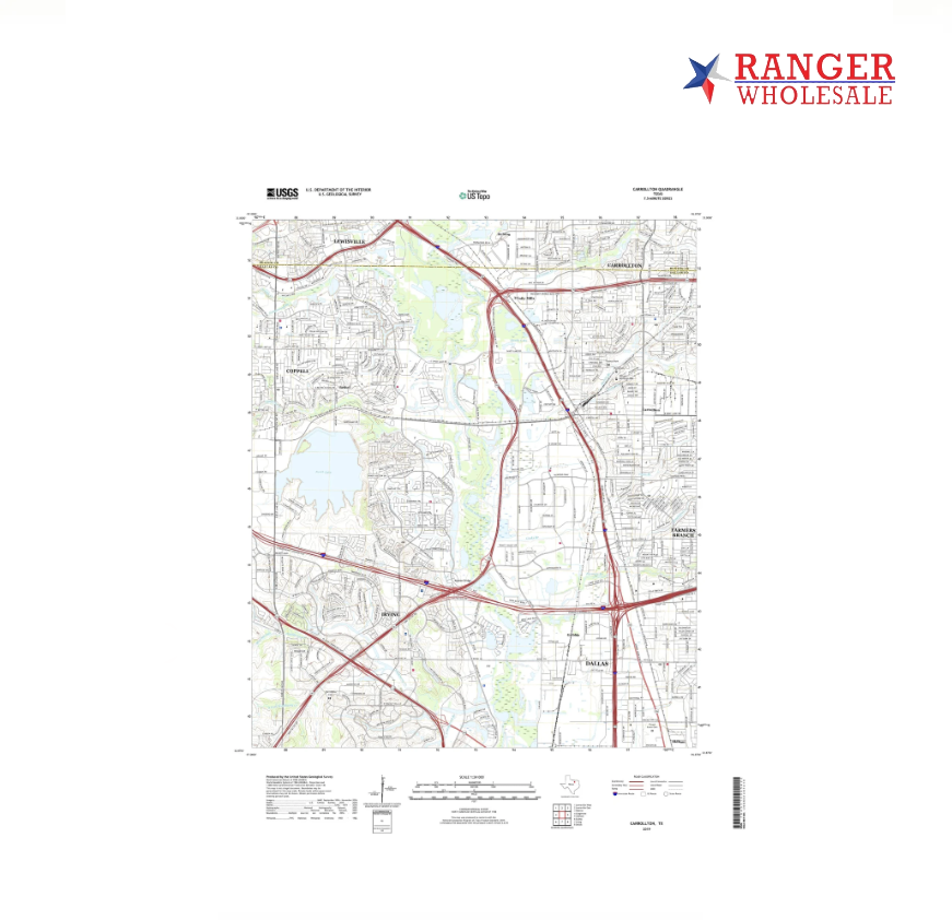 CARROLLTON MAP/LEWISVILLE