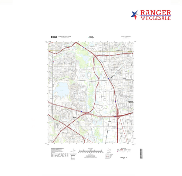 CARROLLTON MAP/LEWISVILLE
