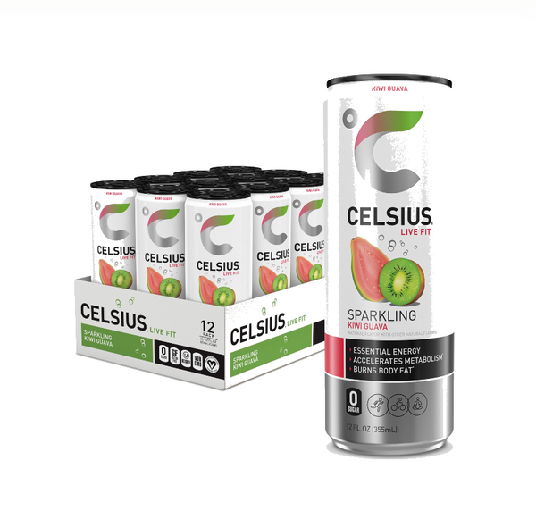 CELCIUS 12OZ12CT KIWIGUAVA