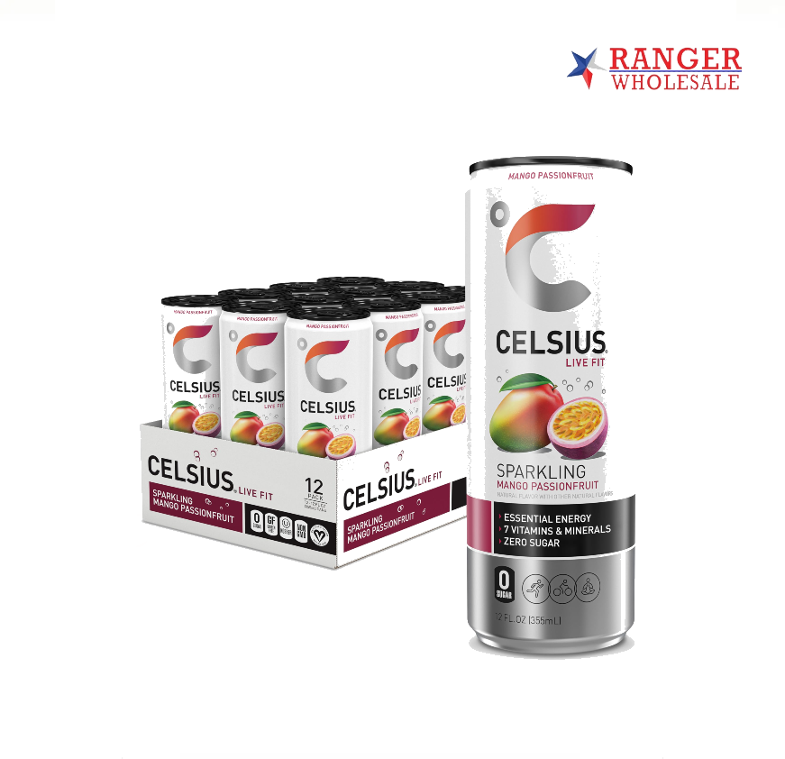 CELCIUS 12OZ12CT MANGO PASSION
